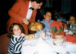Holiday dinner with family