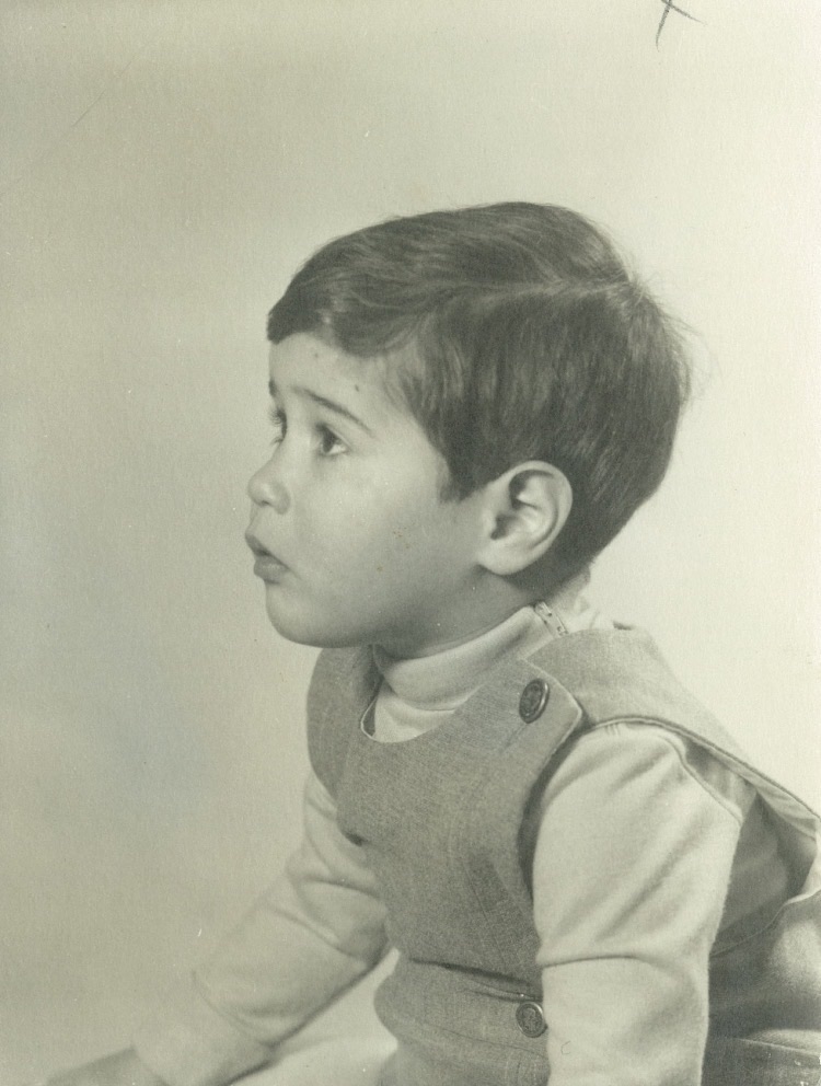 Josh — studio portrait in profile