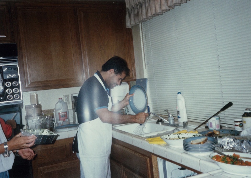 Josh in the kitchen