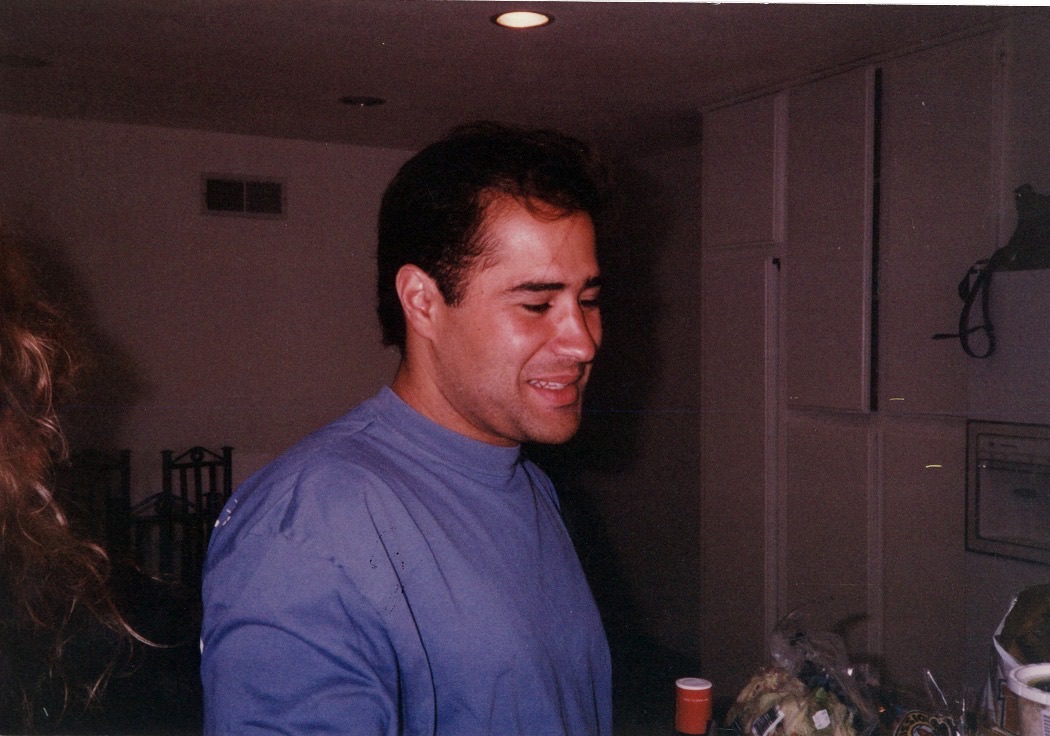 Josh in the kitchen