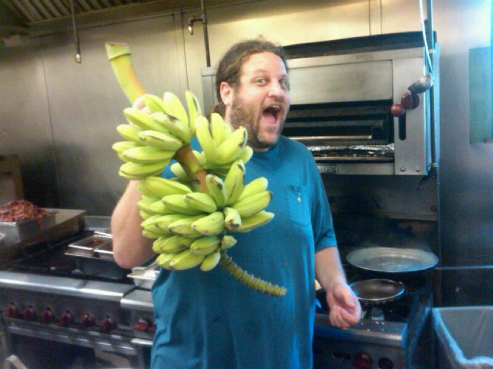 Aaron in the kitchen