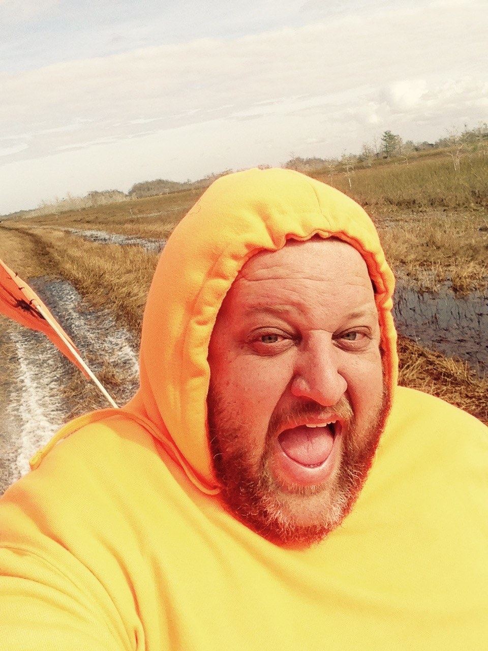 Aaron in the marsh